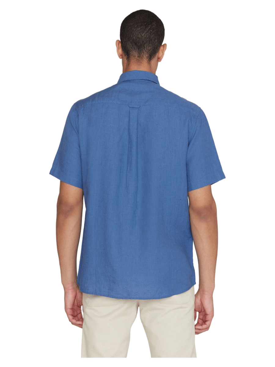 Knowledge Cotton Apparel Kortærmede skjorter 1090064-1432_M - Bygholm Menswear